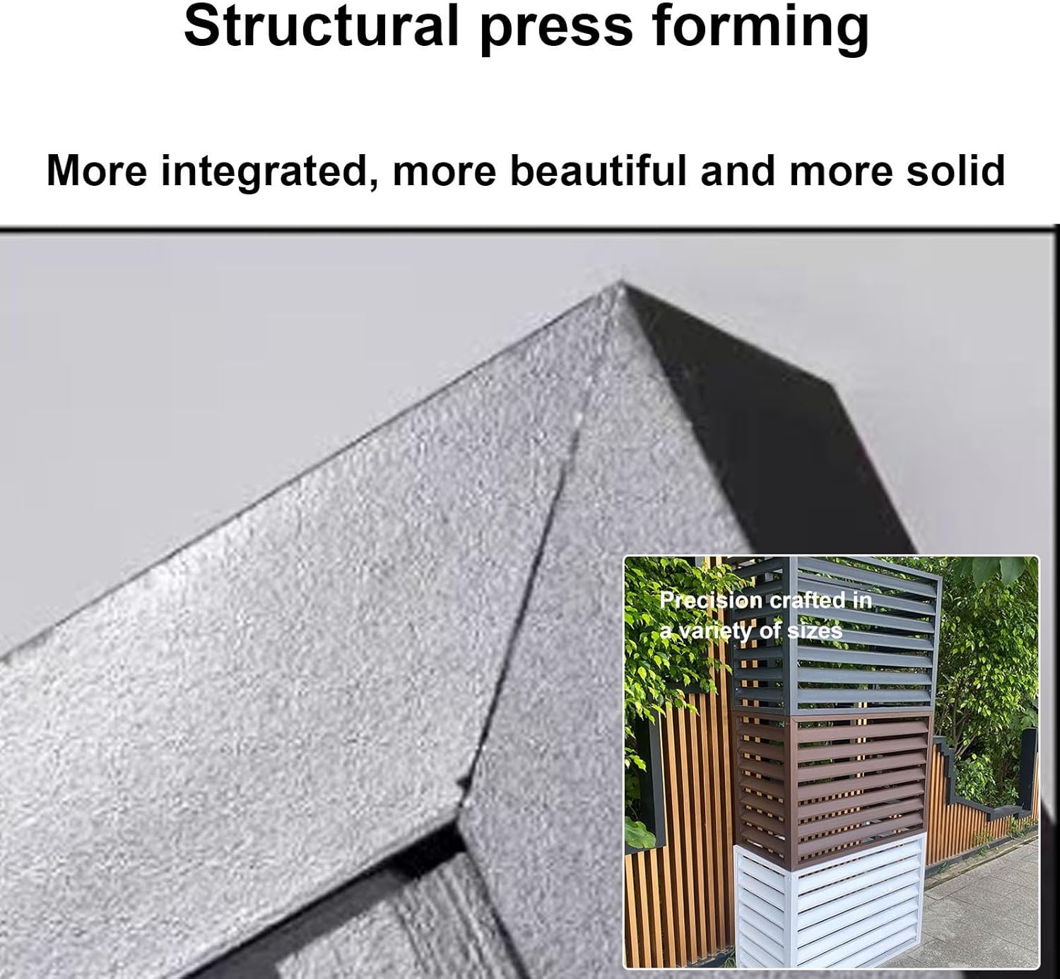 Air conditioner outdoor unit protective cover, Outdoor AC Unit Cover, Outdoor unit mini split air conditioner cover, Noise Reduction, outer materia , Dustproof and waterproof, suitable for outdoor ( C