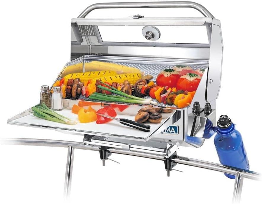 Magma Products, Newport II Infrared Gourmet Series Gas Grill, A10-918-2GS, Multi, One Size