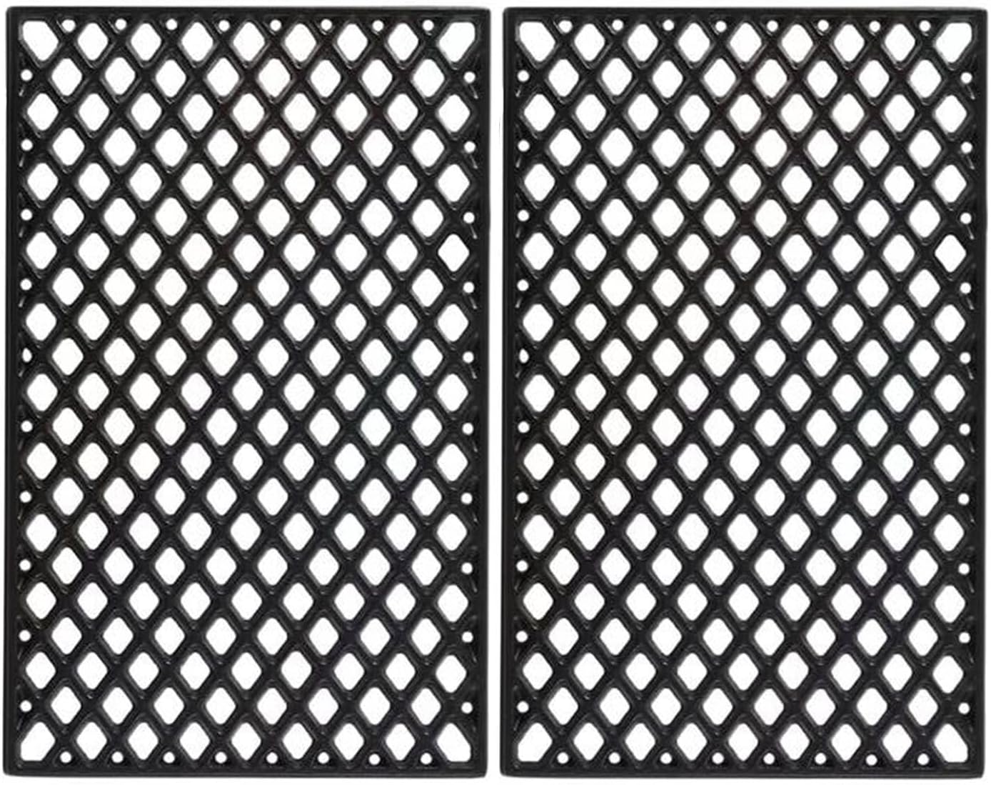 HDW195 Grill Grates Replacement Parts for Traeger Pellet Grill Parts Ironwood 650 Pro 575 Pro Series 22 Mesa 22 Eastwood 22 Smoker Grate Camp Chef Grill Parts Smoke Pro DLX 24 Cast Iron Cooking Grids