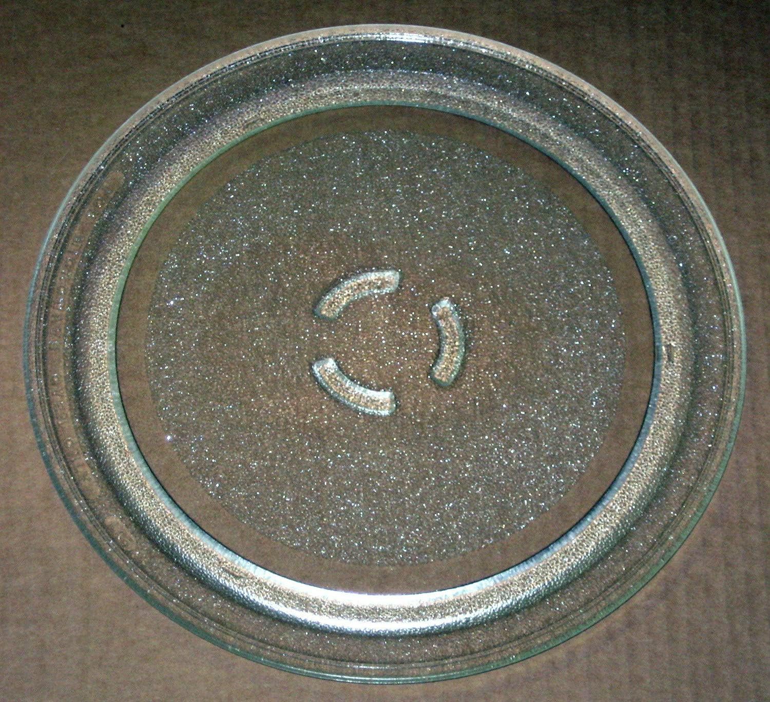 30QBP4185 Microwave Glass tray Plate fit for Whirlpool 4393799, PS373741, AP3130793, 8206226