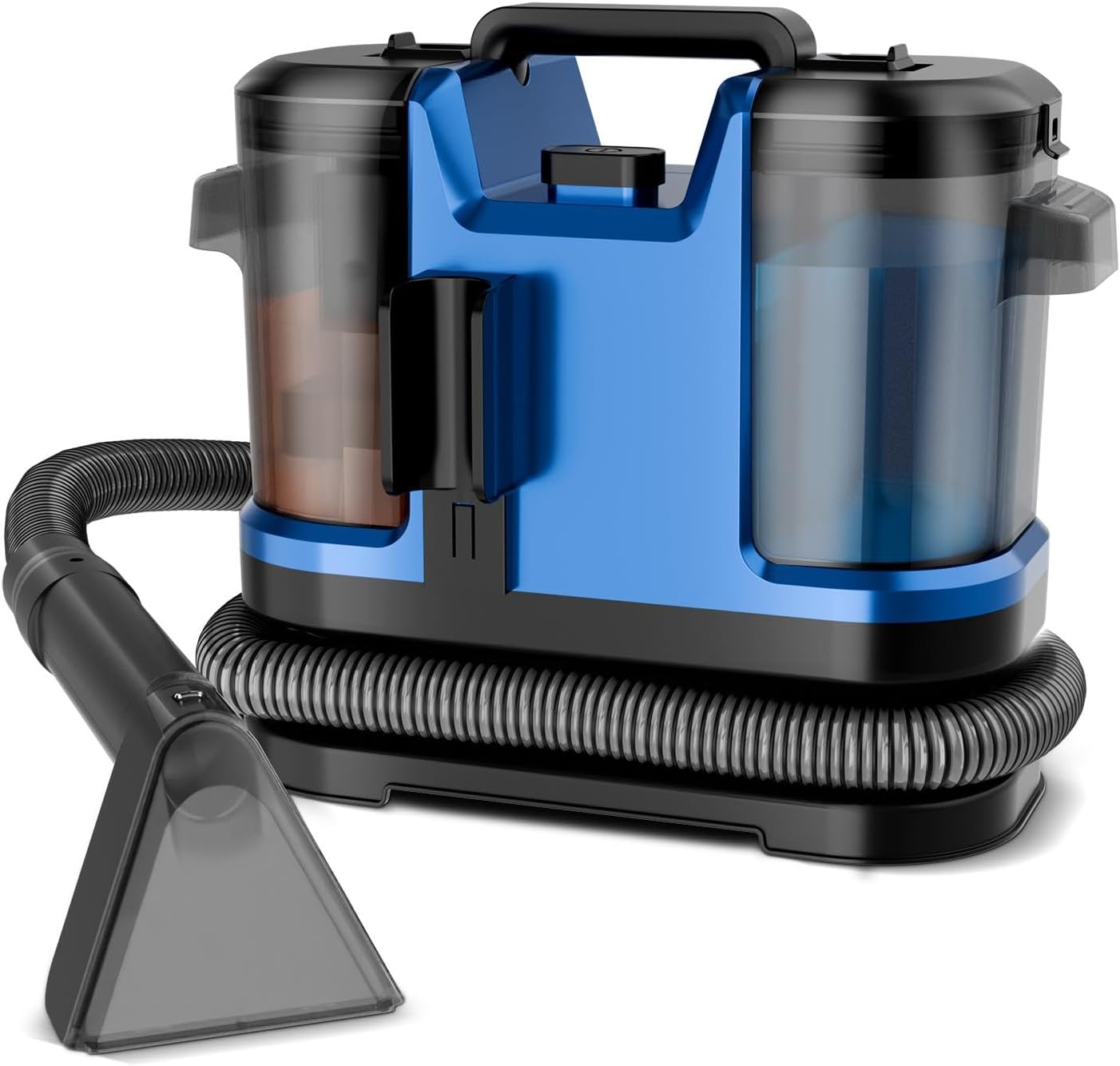 Portable Carpet Cleaner, 25Kpa Powerful Suction Spot Cleaner Machine, Upholstery Cleaner Machine, Home, Sofa, Car Cleaner, C5-Blue