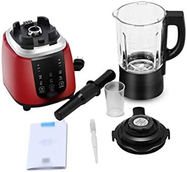Broken Wall Intelligent Multifunctional Juicer Soymilk Machine Blender Heatable Porridge Soup Cooking Machine Red