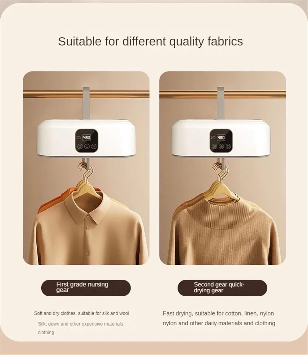 Portable Clothes Dryer, Innovations Automatic Portable Home Clothes Dryer Machine,for Travel,Apartment