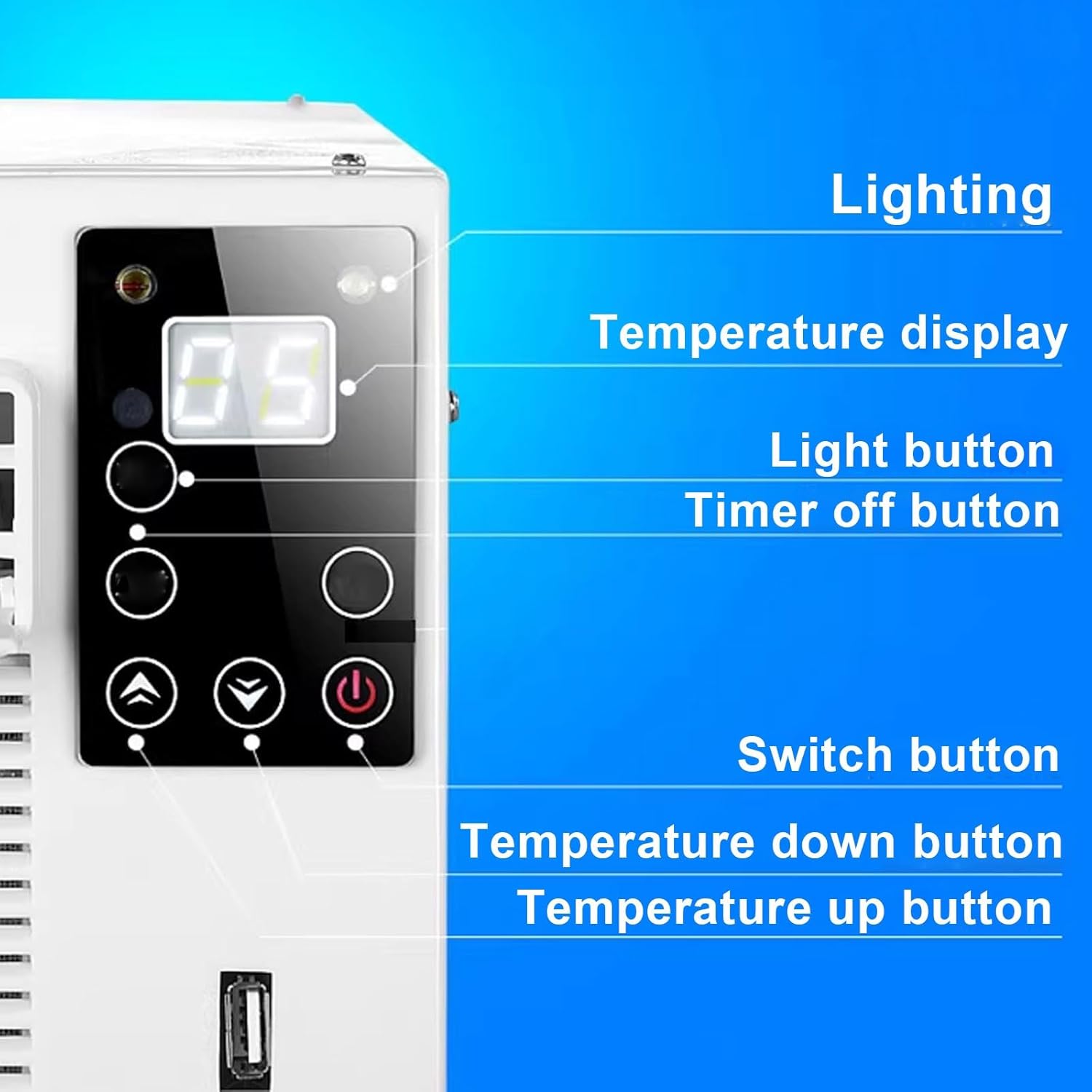 Windowless Portable Air Conditioner Portable Ac Unit Timer with 1.5m Heat Exhaust Pipe Removable Filter Design Adjustable Wind Direction Up and Down 220v