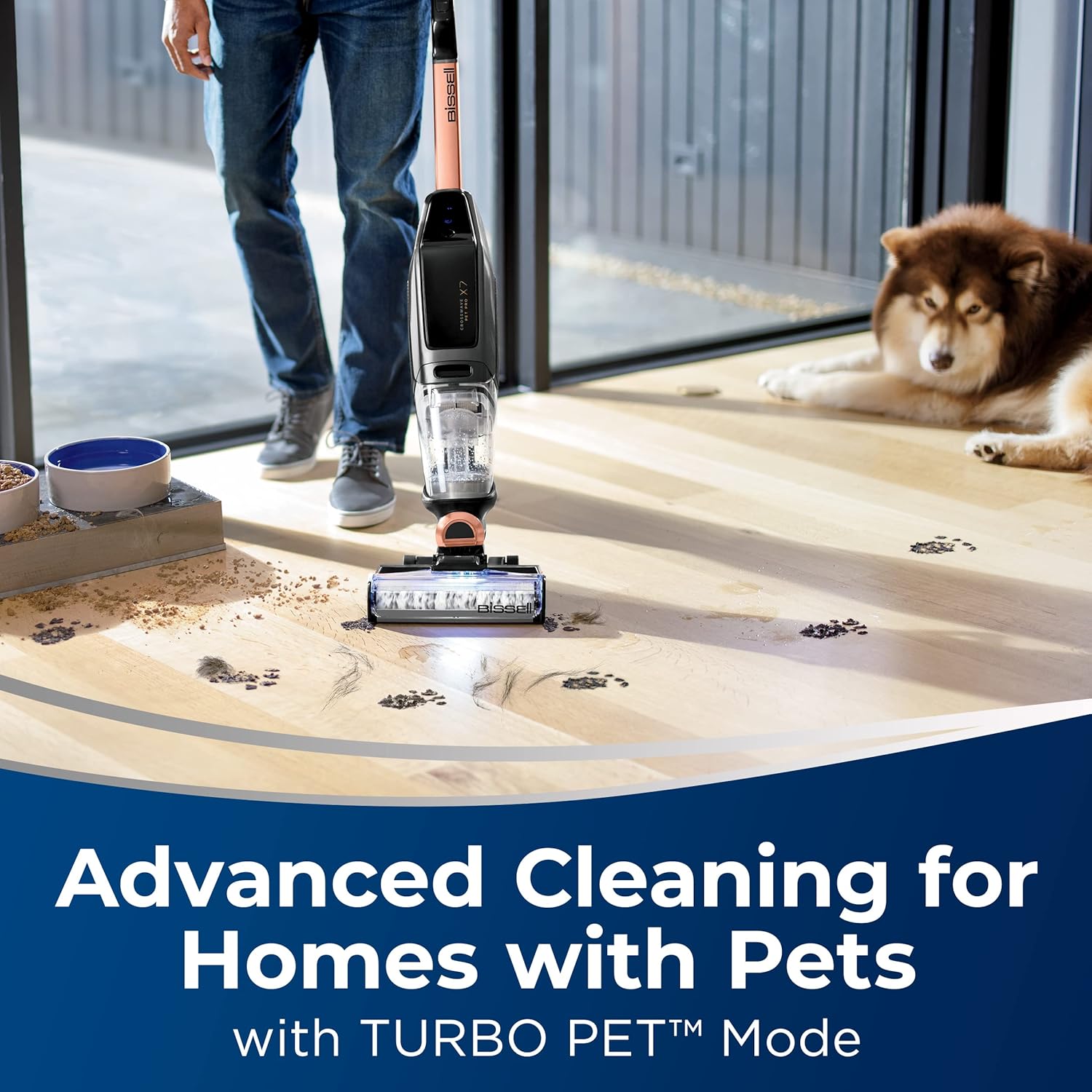 Bissell® CrossWave® X7 Cordless Pet Pro Multi-Surface Wet Dry Vac, 3011