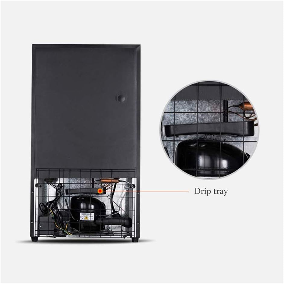 Built-in Wine Cooler with Dual Cooling Zones, Free-Standing Beverage Refrigerator with Glass Door, Beverage Refrigerator for Home Bar or Office