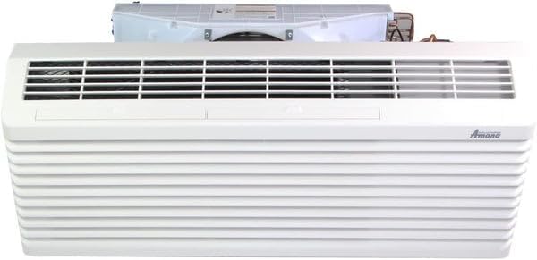 J-Series PTAC Model PTC173J50AXXX- 17000 BTU 5 Kw Wall Mounted Air Conditioner and Heater Combo for Hotel, Motel, Apartment, Sunroom, and Garage. PHWT-A150H thermostat, and WS900QW.