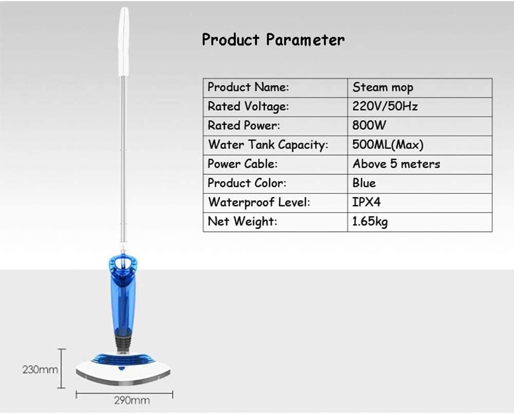 Electric Mop - 3 in 1 Spinner Waxer Quiet Powerful Cleaner Spin & Buffer Polisher for Hard Wood Tile Vinyl Marble Laminate Floor
