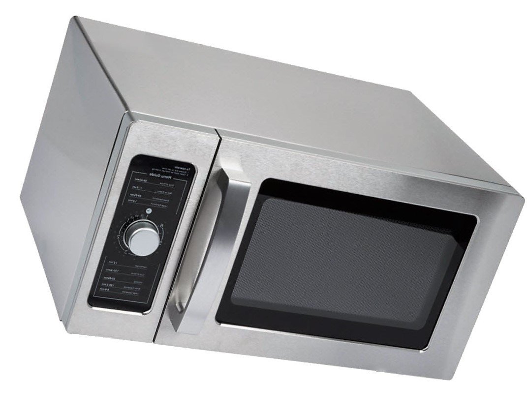 Special Offer Stainless Steel Commercial Microwave with Dial Control- 0.9 cu Ft - 120V, 1000W