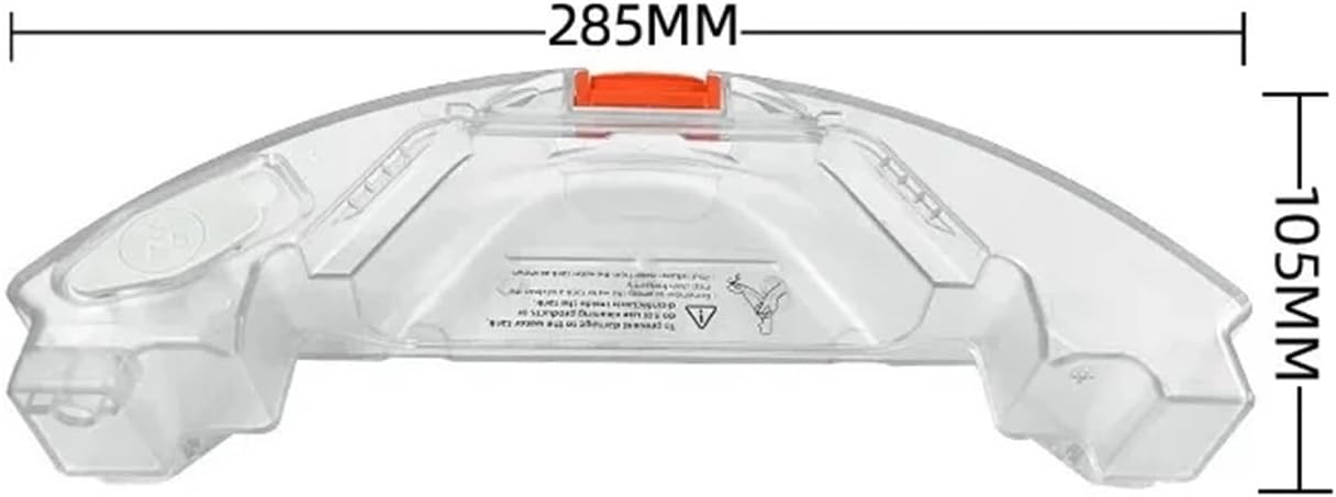 Compatible for Xiaomi Compatible for Roborock T7 T7PRO S5 Max S55Max S6 MaxV S6 Pure Robot Vacuum Cleaner Water Tank Dust Box Mop Rack Mop Cloth Parts(Light Yellow)