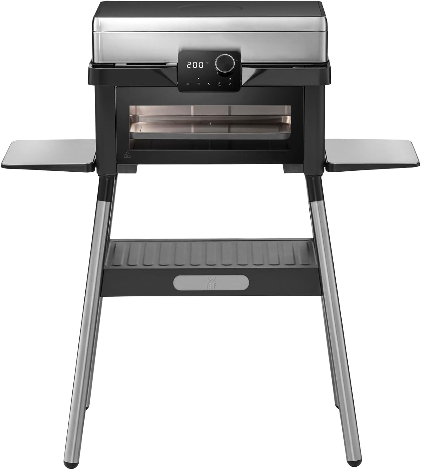 WMF Urban Master Grill - Electric 2-in-1 Outdoor BBQ with Integrated Oven, Cast Iron, Model 0415440011, BARBECUE_GRILL