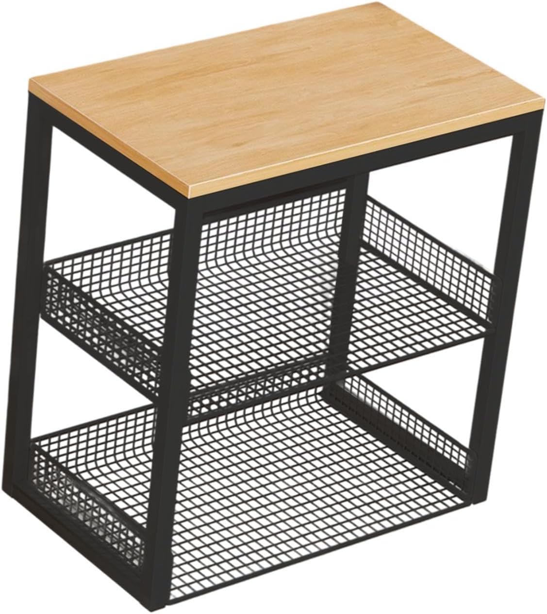 Portable Washer Stand Laundry Room Shelf 3 Tiers Organizer Kitchen Baker Rack Small Appliance Rack for Office Entryway Garage, Black