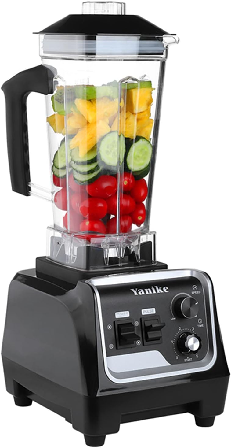Yanike 70OZ BPA-Free Tritan Blender, 2200W High Speed Professional Countertop Blender for Shakes and Smoothies, Adjustable Speed Control, Timer Control, Automatically Shuts Off