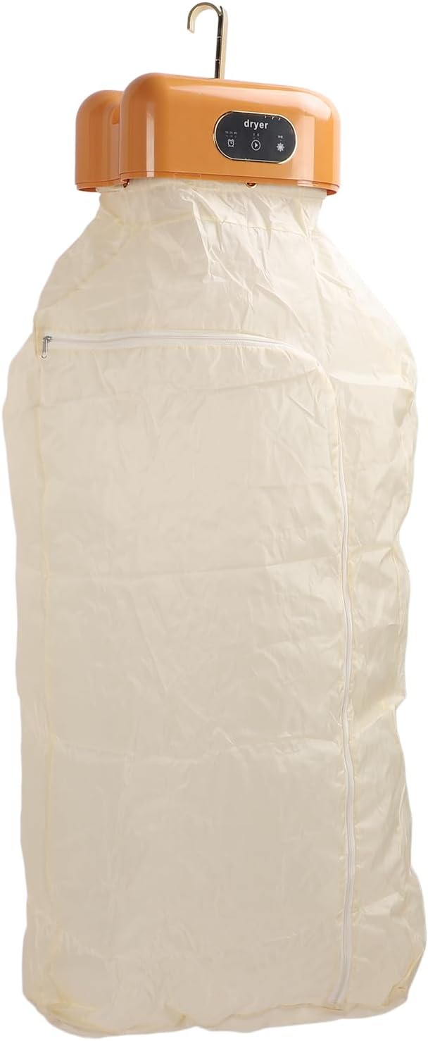 Portable Clothes Dryer Compact Foldable 600W, Electric Home Mini Drying Machine - Fast Energy Efficient, Quiet Operation for Travel and RV Use