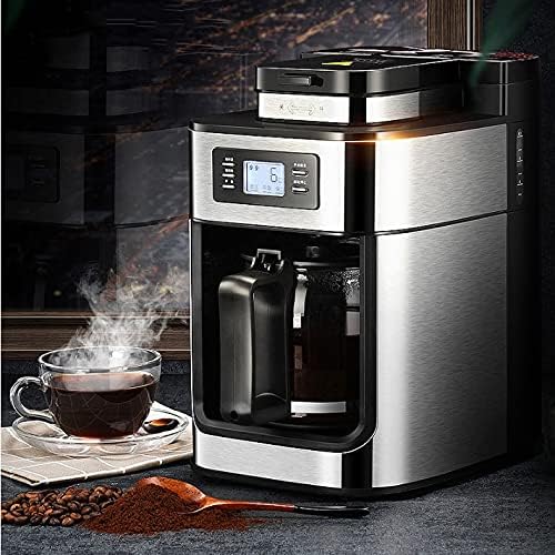 Coffee Machine Automatic Freshly Ground Coffee Machine Household Drip Small All-in-one Machine Coffee Maker Grinder Machine Household appliances