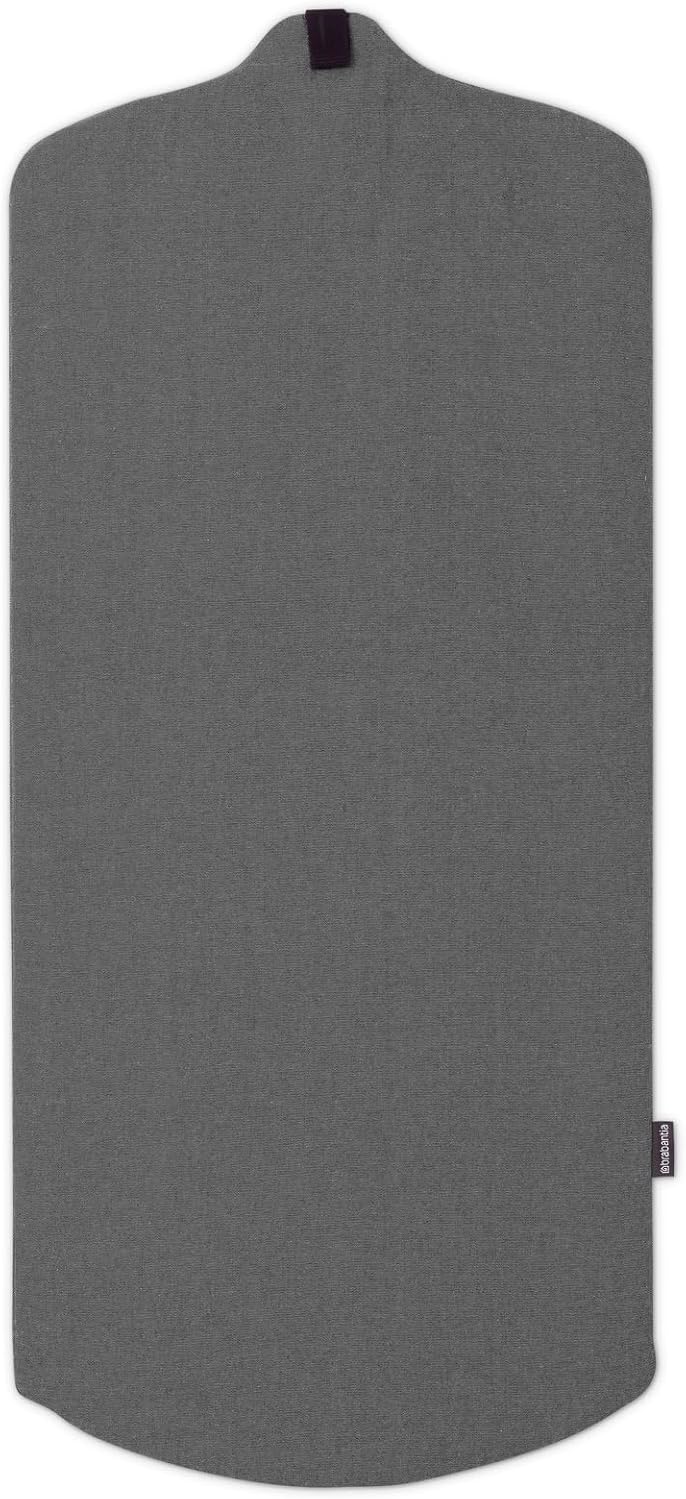 Brabantia - Linn Steam Board - Removable Steamer Accessory for Linn Rack - Heat Resistant Surface - Easier Steaming with Handheld Steamers - Space Saving - Home Accessory - 38 inches - Pepper Black