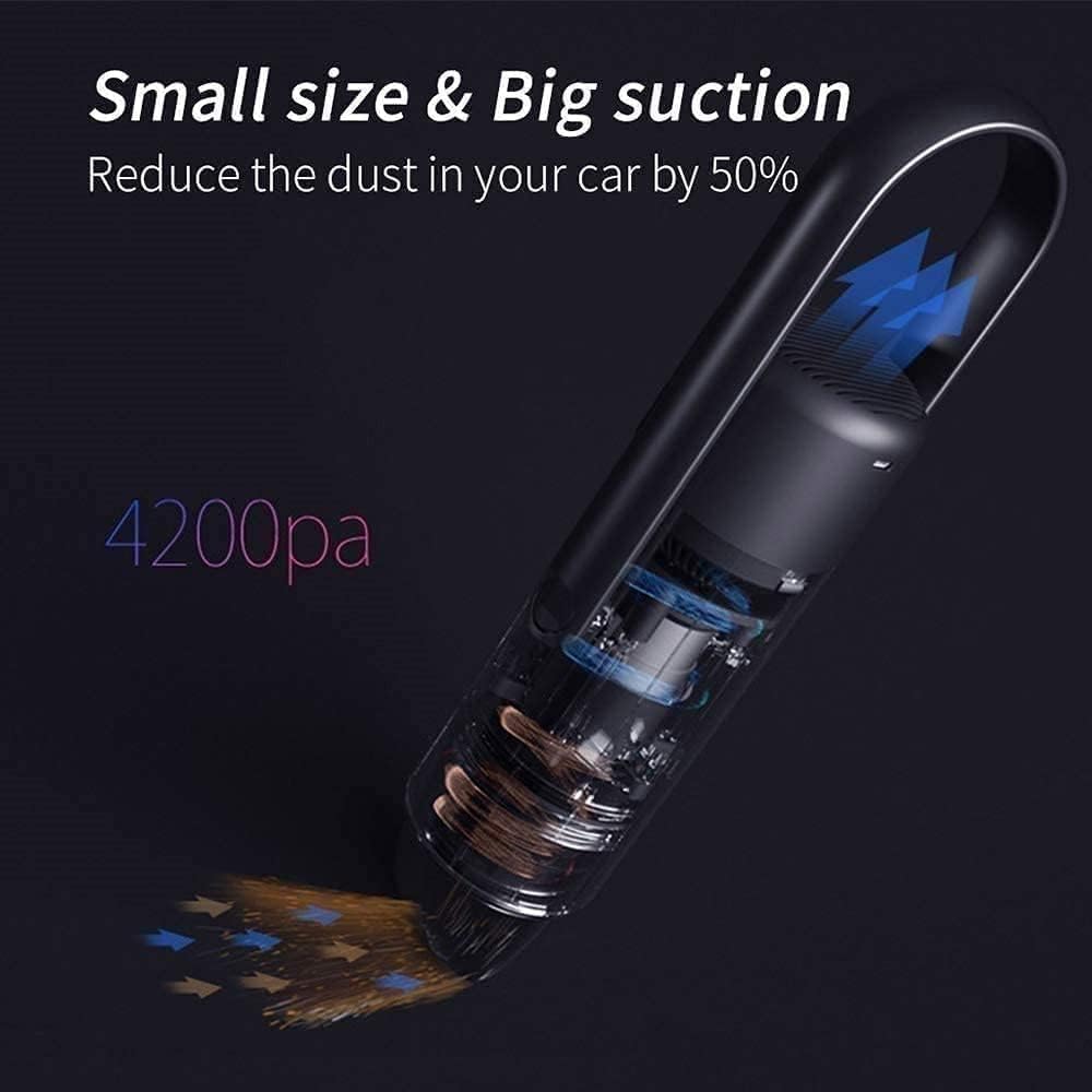Mini Vacuum, Small Cordless Handheld Vacuum, USB Rechargeable, Easy to Clean Desktop, Keyboard, Drawer, Car Interior and Other Crevices