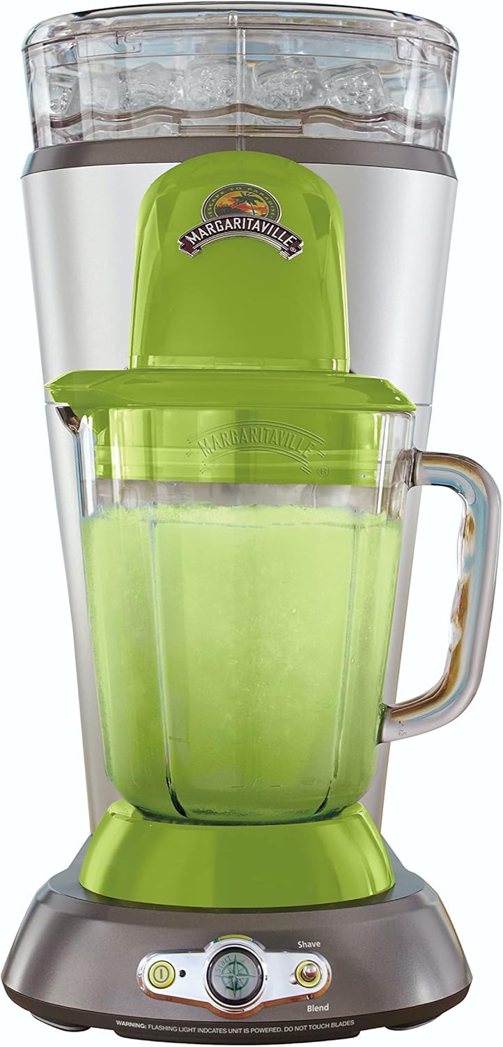 Margaritaville Bahamas Frozen Concoction Dual Mode Beverage Maker Home Margarita Machine with No-Brainer Mixer and 36 Ounce Pitcher