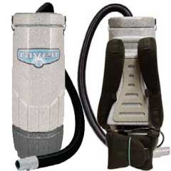 Sandia 70-4002 HEPA Raven, Backpack Vacuum with Power Head, 1340W, 150 CFM, 1.5 hp, 1-StageMotor, 6 Quart