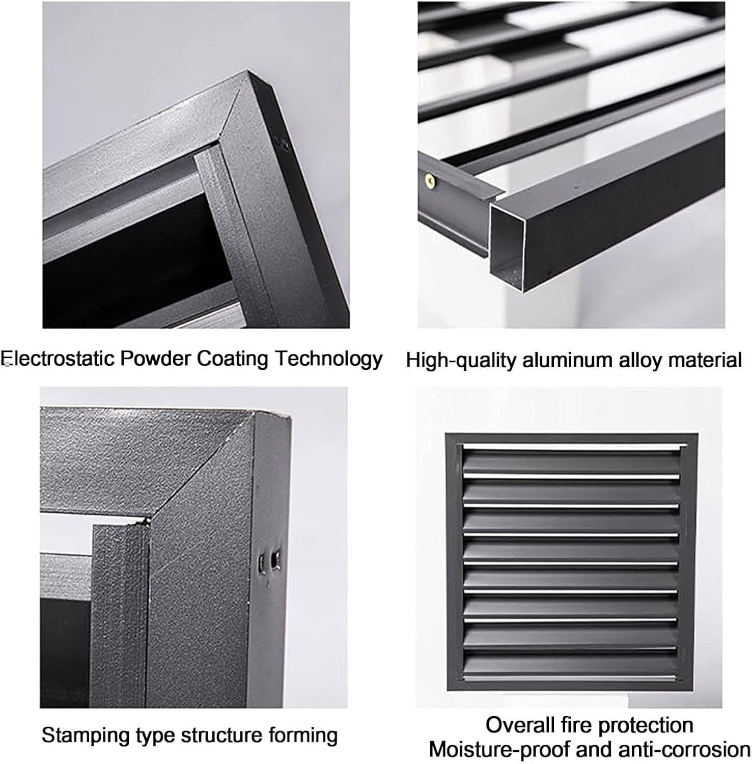 Aluminum Ac Unit Covers Outdoor, Privacy Screens Fence Panels for Air Conditioners Trash Bins, Isolate Pets, Fallen Leaves, Anti Theft(Brown,110cm)