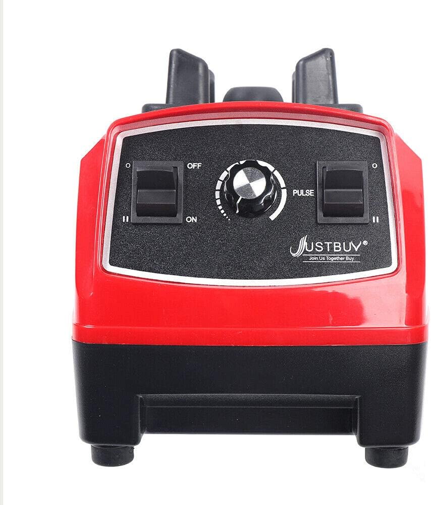 TBVECHI Electric Juice Blender Smoothie Ice Crusher Multi-Function 2200W 2L Red