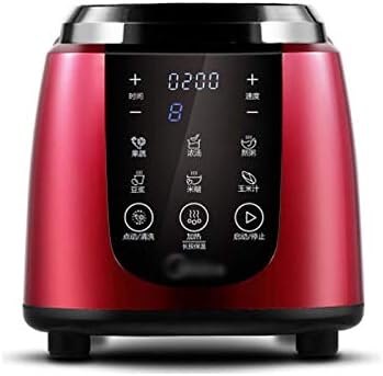 Broken Wall Intelligent Multifunctional Juicer Soymilk Machine Blender Heatable Porridge Soup Cooking Machine Red