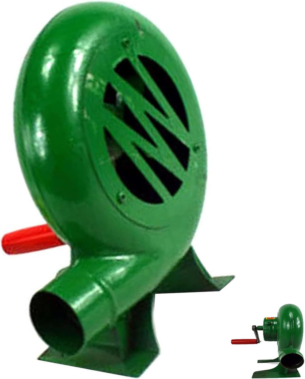 Manual Blower Outdoor Cooking Barbecue Fan Hand-cranked Air Blower BBQ Camping Supplies With Hand Crank(Size:350W,Color:One Color)