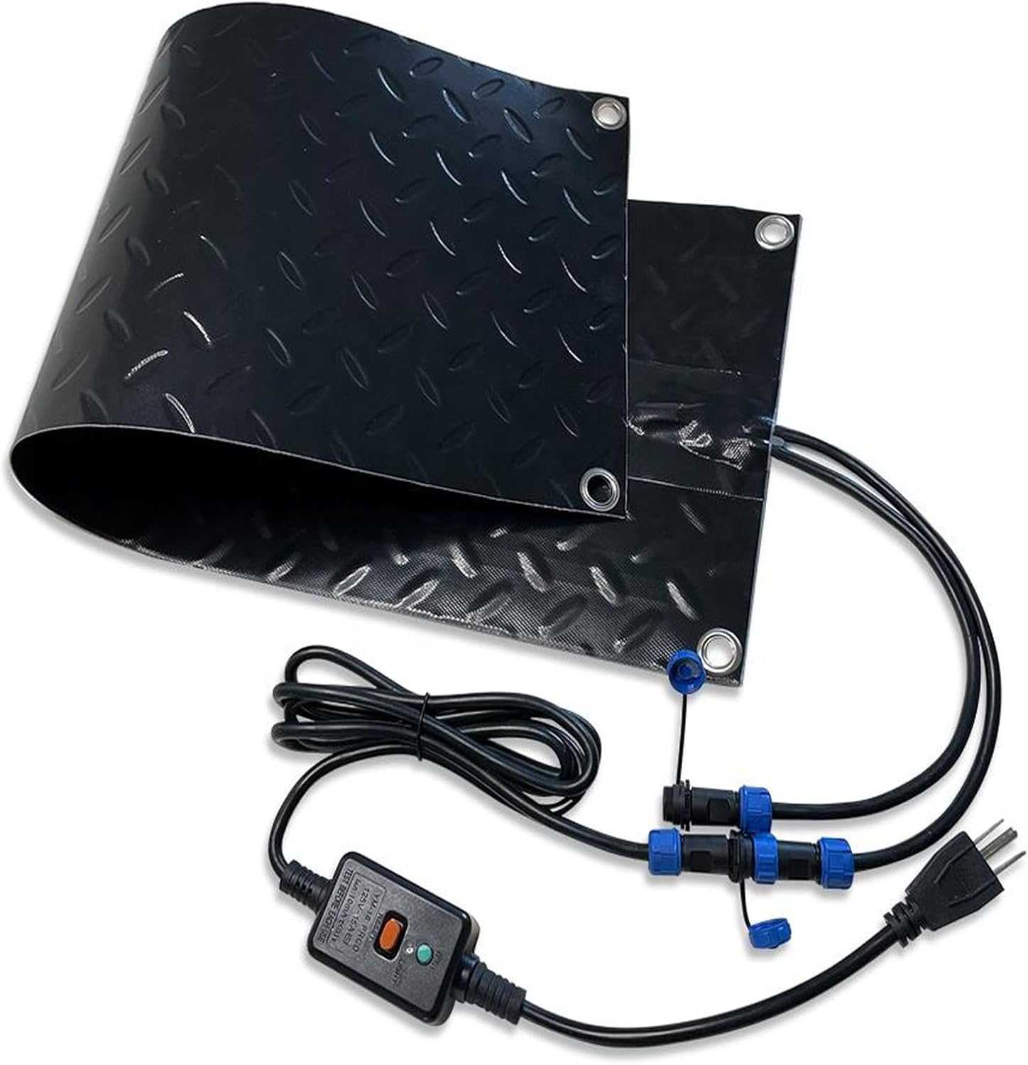 Snow Melting Mats Outdoor, Heated Sidewalk Mats for Ice and Snow,Heat Track Snow Melting Mats Non-Slip Rubber Mats,Heated Outdoor Walkway Mat for Winter Entrances(Size:20 * 60 inch/50.8 * 152.4cm)