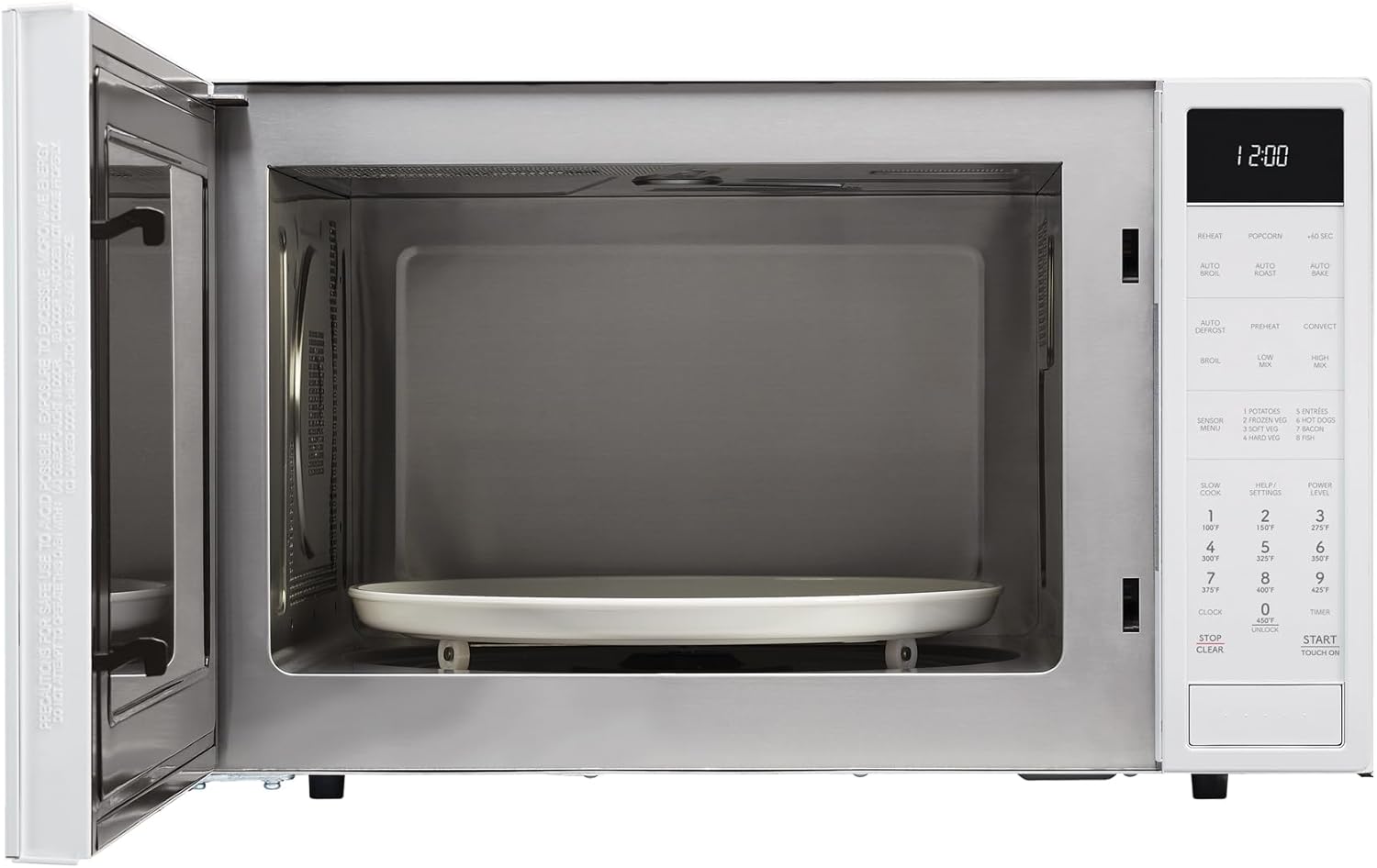 SHARP SMC1585KW Convection Countertop Microwave Oven with Removeable 15.4
