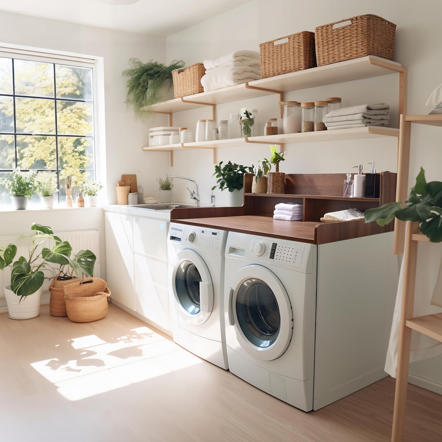 2-Tier Washer Dryer Countertop, 54