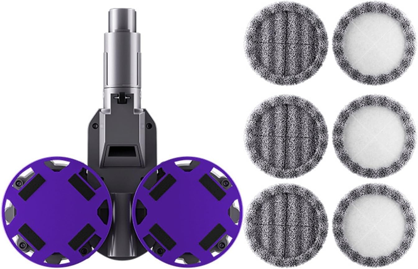 Electric Wet Dry Mopping Head Compatible with Dyson V12 Digital Slim, V10 Slim Cordless Vacuum Cleaner Replaceable Parts