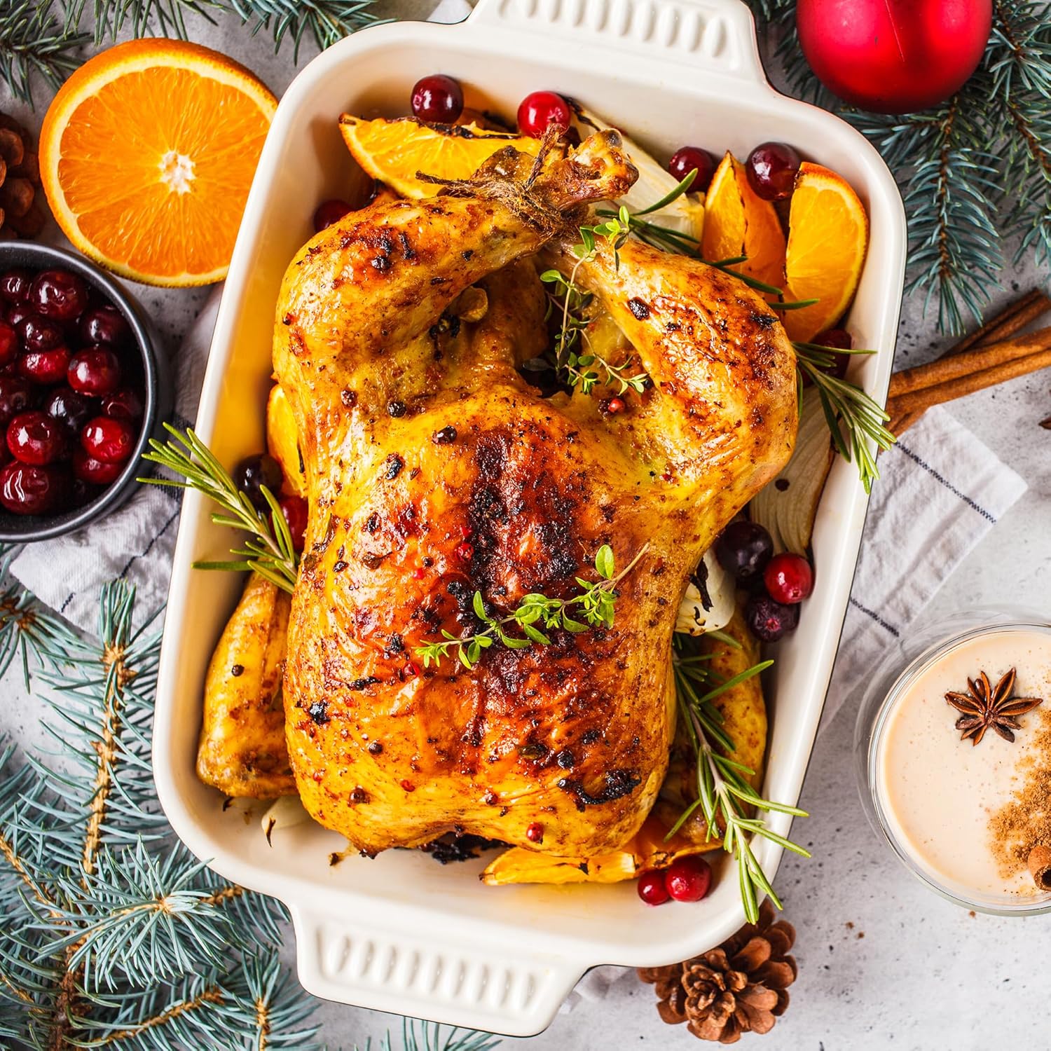 Sunvivi 24lb 20-Quart Roaster Oven, Electric Roaster Oven with Self-Basting Lid, Turkey Roaster with Unique Defrost/Warm Function, Large Roaster with Removable Pan & Rack, Stainless Steel, Silver