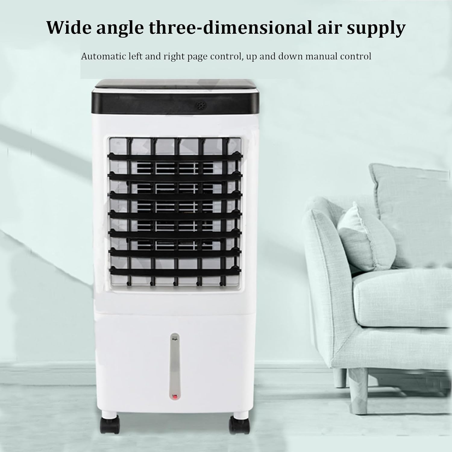 Portable Air Conditioner,Three Adjustable Wind Speeds Refrigeration Small Air Cooler,7-Hour Timer Indoor Air Conditioner,Convenient to Move,for Bedrooms, Study Rooms, Garages, Hotels, Etc