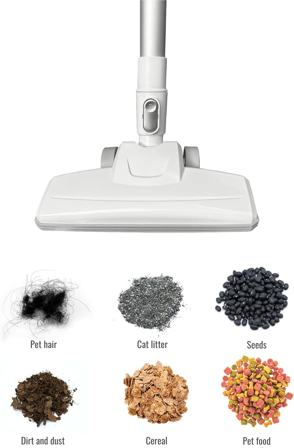 Powerful 650W Vertical Vacuum Cosmos | Cyclonic Technology | Bagless & Lightweight | 2-in-1 Design | Efficient Cleaning Solution