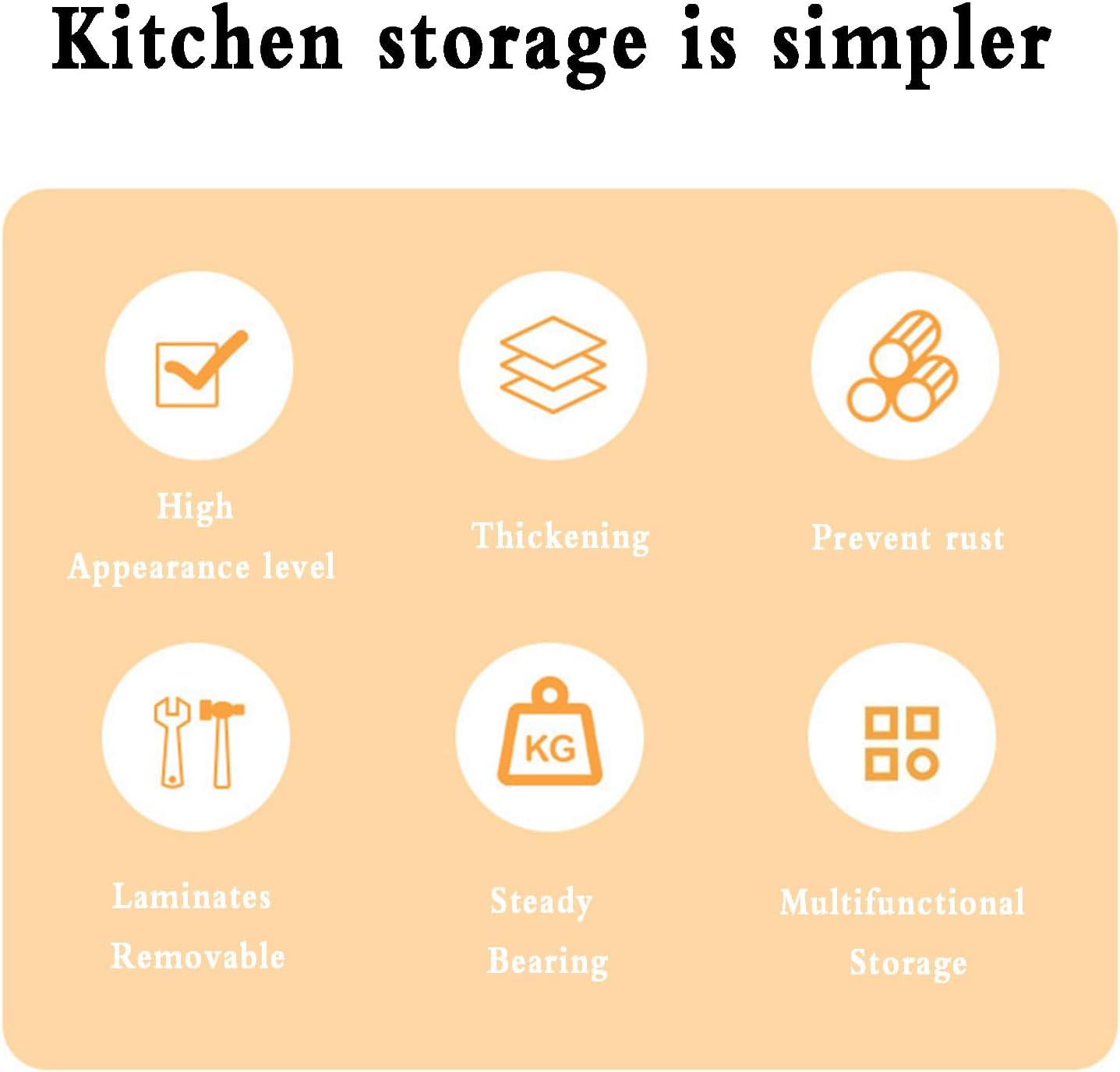 counter shelf,microwave rack, microwave stand,2-Tier Kitchen Bakers Rack, Industrial Microwave Oven Stand with Shelves, Kitchen Utility Storage Shelf with Cabinet, Standing Kitchen Storage Rack ( Colo