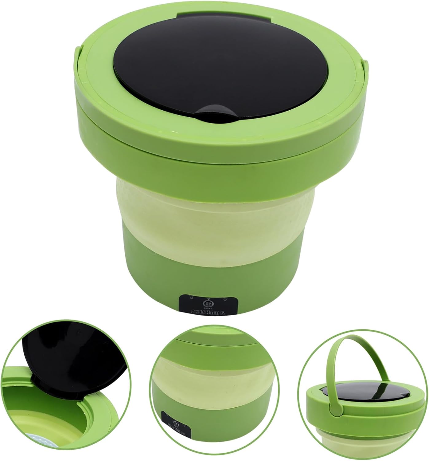 BESPORTBLE Portable Washer Small Washing Machine Lightweight High-speed Rotation for Travel Home Apartment Thin Clothes Shirts Dresses Skirts Chiffon Washing