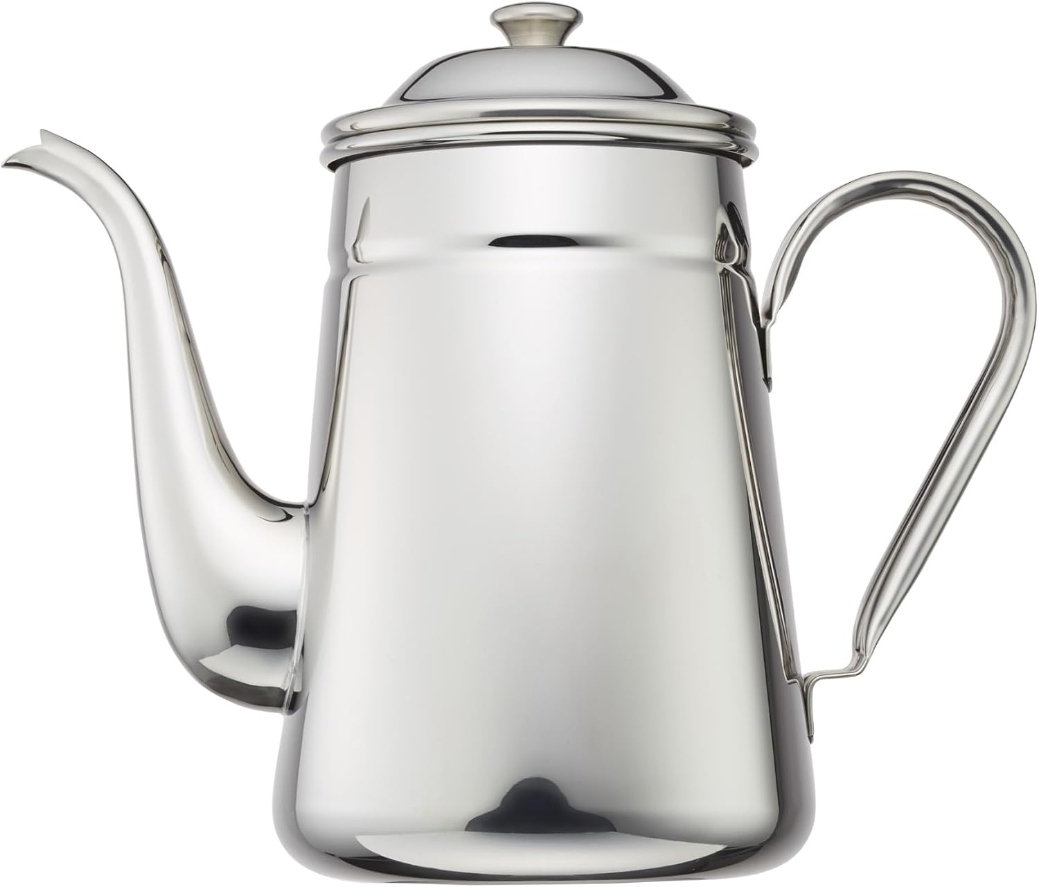 Carita #52033 Coffee Pot, Stainless Steel, 6.8 fl oz (2,200 ml), Direct Fire, Made in Japan, 0.6 fl oz (2.2 L), Drip Pot, Coffee Kettle, Coffee Kettle, Cafe, Camping, Outdoor Activities