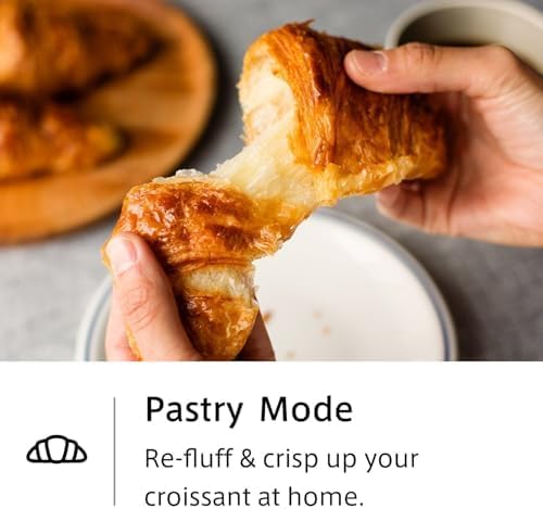 BALMUDA The Toaster | Steam Oven Toaster | Compact Size 14.1