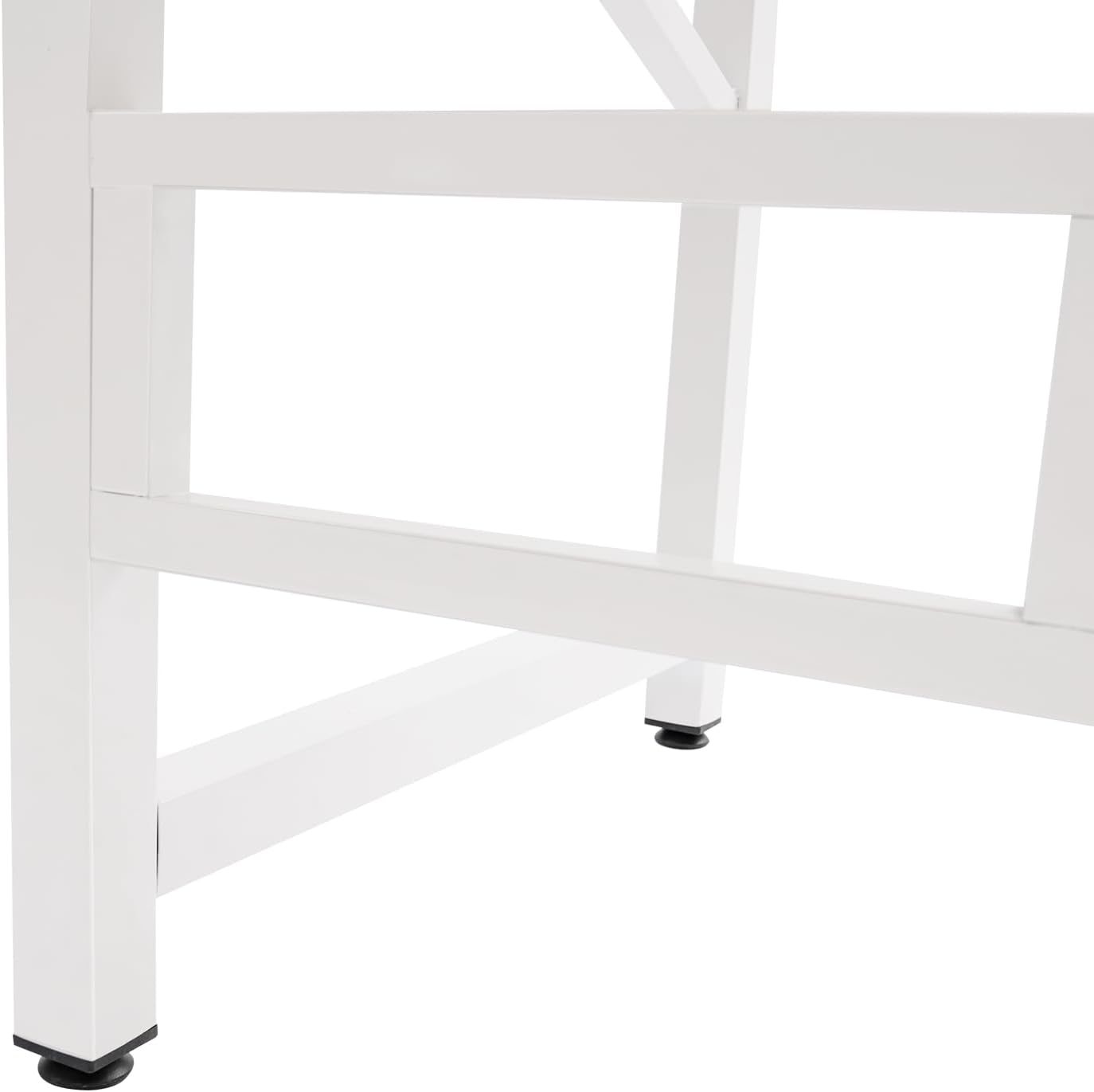 Washer Dryer Stacking Rack Stand, 3-level Height Adjustable Washer & Dryer Storage Shelf with Top Guardrail, 661.39 lbs Capacity Heavy Duty Washing Machine Shelf for Laundry Rooms (White + Yellow)