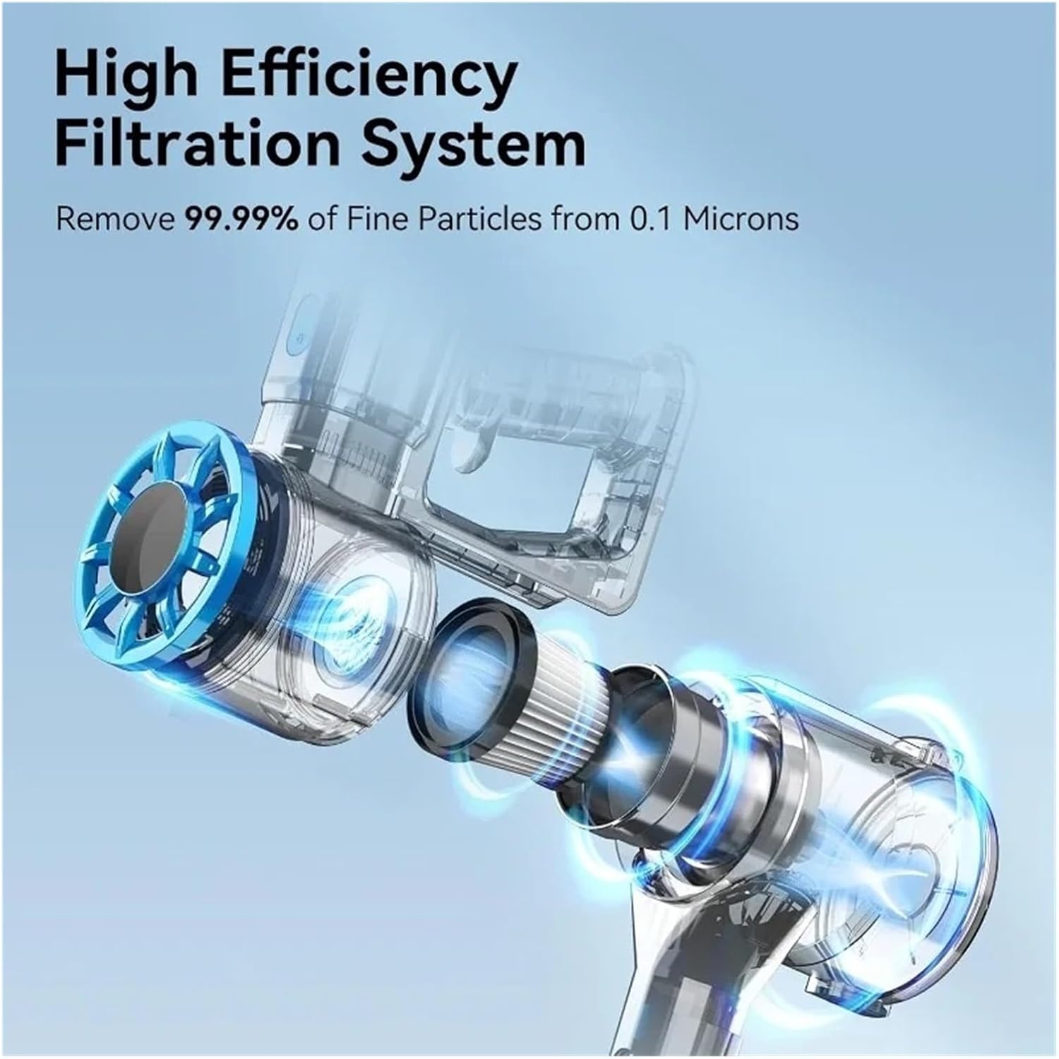 N9 Cordless Vacuum Cleaner | 8-in-1 Lightweight Stick | Self-Standing & LED Display | Compatible With TASVAC N9, For Carpet & Hard Floor​