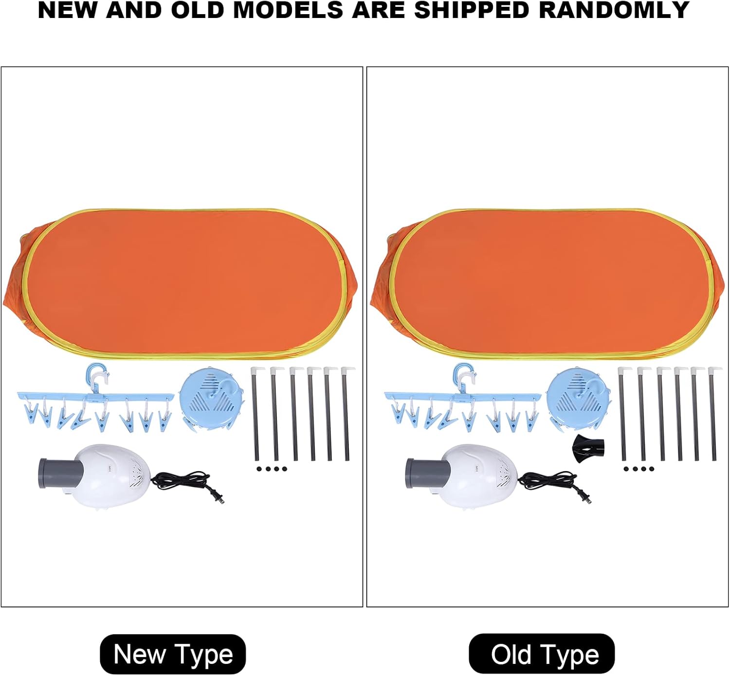 Portable Household Clothes Drying Bag Folding Electric Dryer Machine Traveling Apartments (QmeevoWfnaiW4j-12)