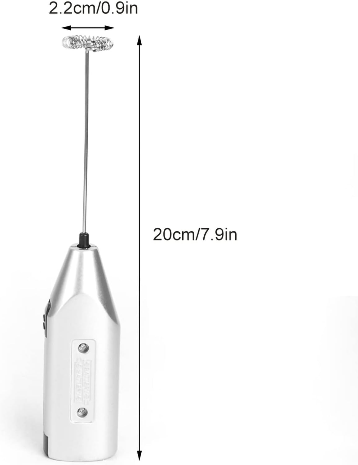 Hand Blender Electric Electric Immersion Hand Blender Silver Handheld Electric Eggbeater Coffeek Frother Mixer Blender Household Kitchen Tools