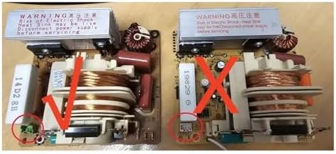 Compatible with Panasonic NN-SF574S Microwave 220v Inverter Board F66459X92AP Parts