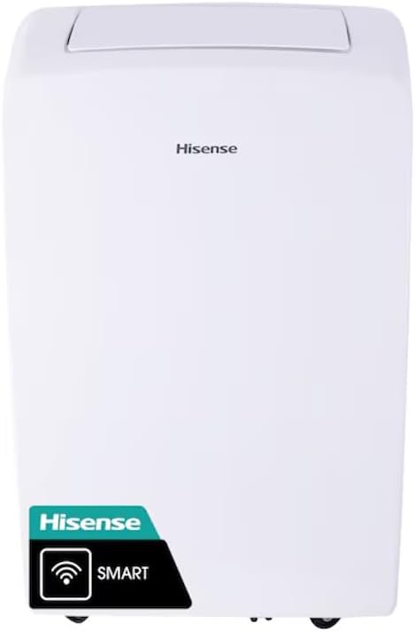 Hisense AP0722CW1W 7000-BTU DOE 115-Volt Vented Wi-Fi Portable Air Conditioner (Renewed)