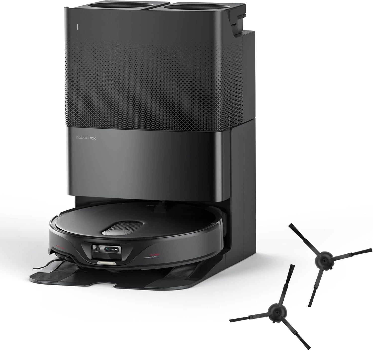 roborock Qrevo Slim Robot Vacuum and Mop with 2Pcs Side Brushes Replacement