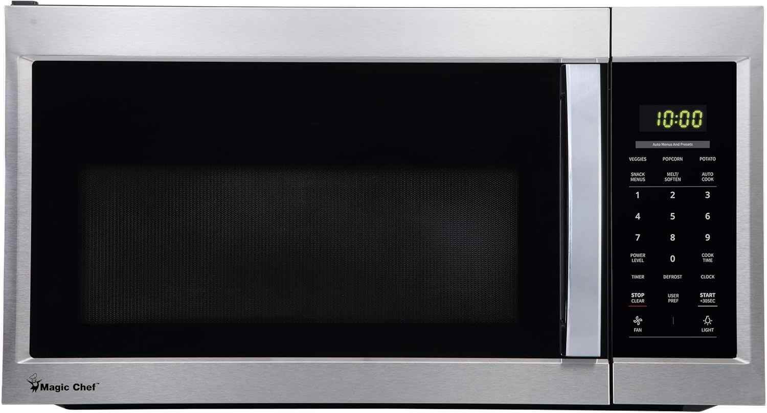 1.7 cuft Over-The-Range (OTR) Microwave w/Sensor Microwave in Stainless Steel