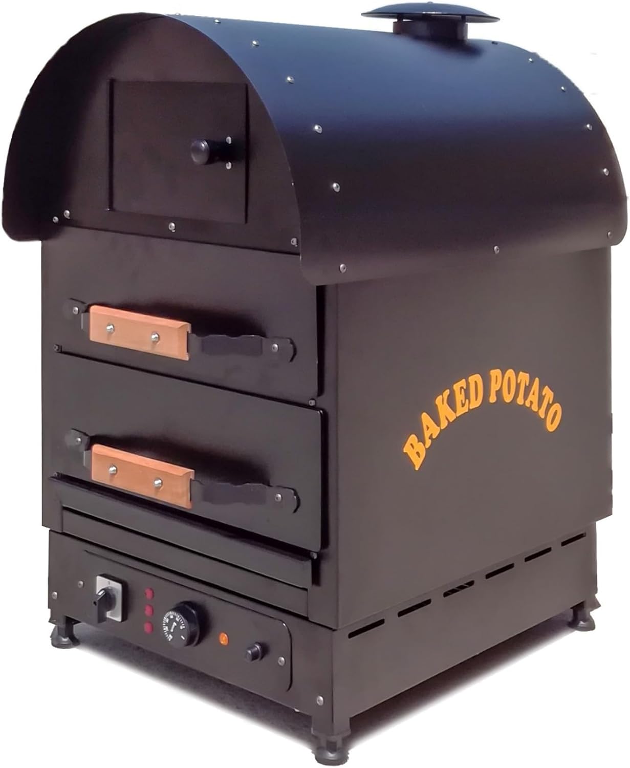 Electric Baked Potato Oven – 2 Drawer Commercial Countertop Oven | Professional Stainless Steel Kumpir Machine for Restaurants & Cafes | 220/380V Energy Efficient Potato Baking Oven