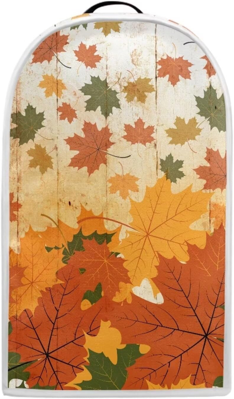 DISNIMO Fall Maple Leaves Mixer Blender Cover Kitchen Appliance Cover Anti Fingerprint Keep Clean Dust Proof Fitted Stain Resistant for Household