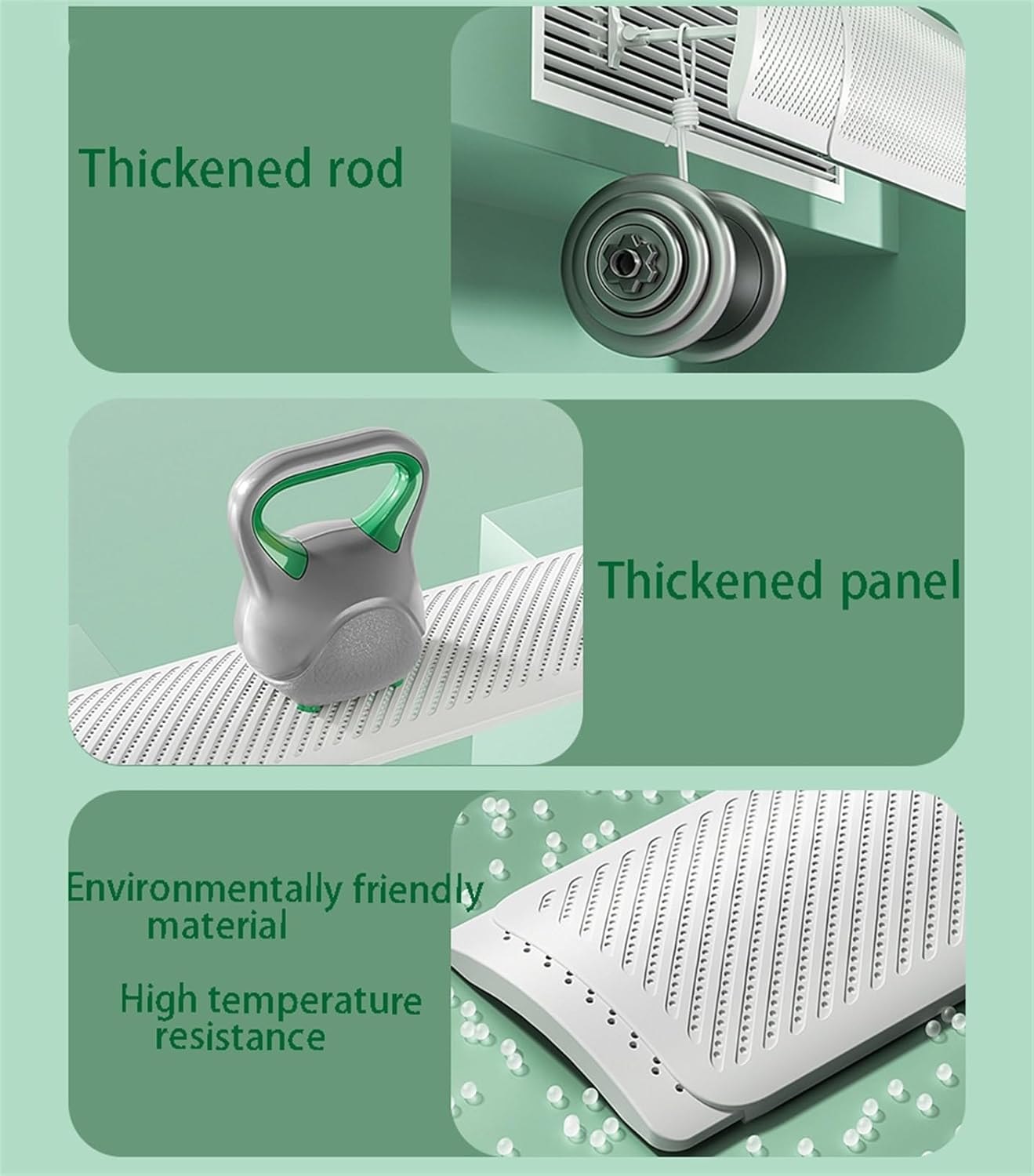 Air conditioning deflector 6 PCS Side Outlet Air Wing Baffle Wind Direction Windshield for Home Hotel Office, Adjustable Air Conditioner Deflector,Central AC Air Flow Deflector