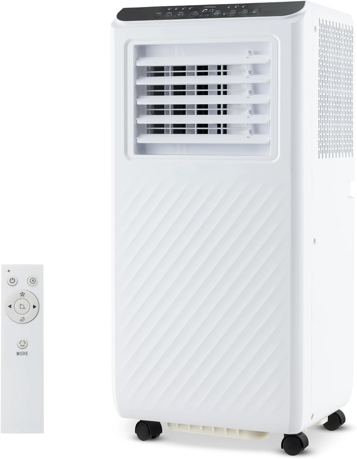 SIMOE 10000 BTU Portable Air Conditioner, 3-IN-1 Portable AC Unit for Room up to 350 Sq. Ft., Quiet Air Conditioner w/Remote Control, Cool, Fan, Dehumidifier, Timer, for Bedroom, Living Room, Office